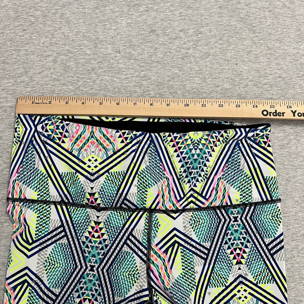Victorias Secret Sport Crop Leggings Womens Large Barbiecore‎ Neon Y2K Tee Top - Picture 8 of 15